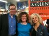 Leif Enger, Laurie Hertzel, Kate DiCamillo at Magers & Quinn's WBN closing celebration.